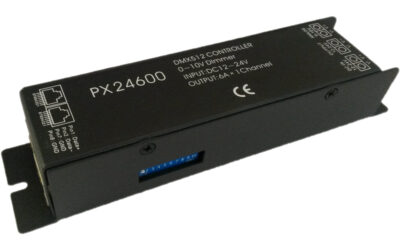 PX24600 1x6A DMX Dimmer για ταινίες LED