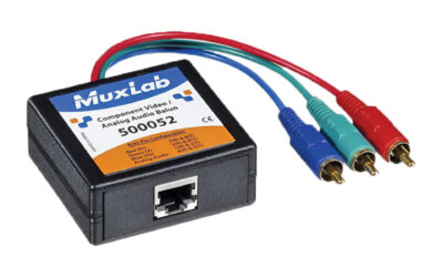 MUXLAB Component Video/Analog Audio Balun 500052