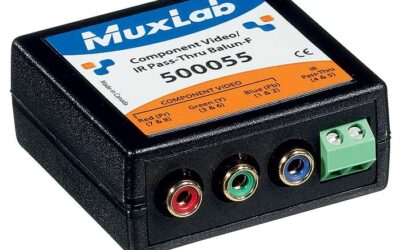 MUXLAB Component Video/IR Pass-Thru Balun 500055