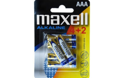 Maxell LR03 Alkaline Μπαταρίες τύπου AAA 4 & 2 τμχ